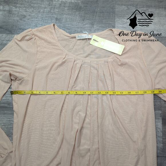 Baishenggt Long Sleeve Mesh Top Size L - Picture 3 of 5